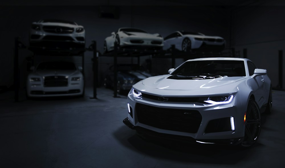 Demonstration of a dull car finish before detailing
